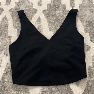 Free People V Neck Crop Top